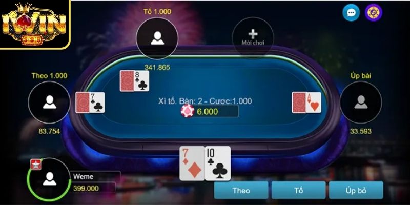 Xì Tố Iwin - Tổng Hợp Luật Chơi Và Thuật Ngữ Quan Trọng 3 Quân giữ kín tạo yếu tố chiến thuật trong mỗi ván